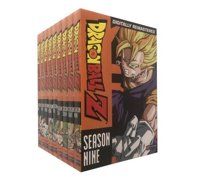 Dragon Ball Сезон 1-9 54DVD цифровая переделка DVD серии фильмы Заводская поставка набор CD коробка праздничный подарок Бесплатная доставка