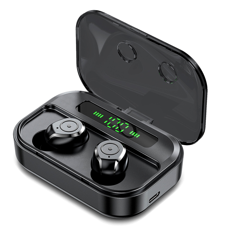 Беспроводные наушники-вкладыши M7S с поддержкой Bluetooth 5,0 и зарядным футляром на 1500 мА · ч