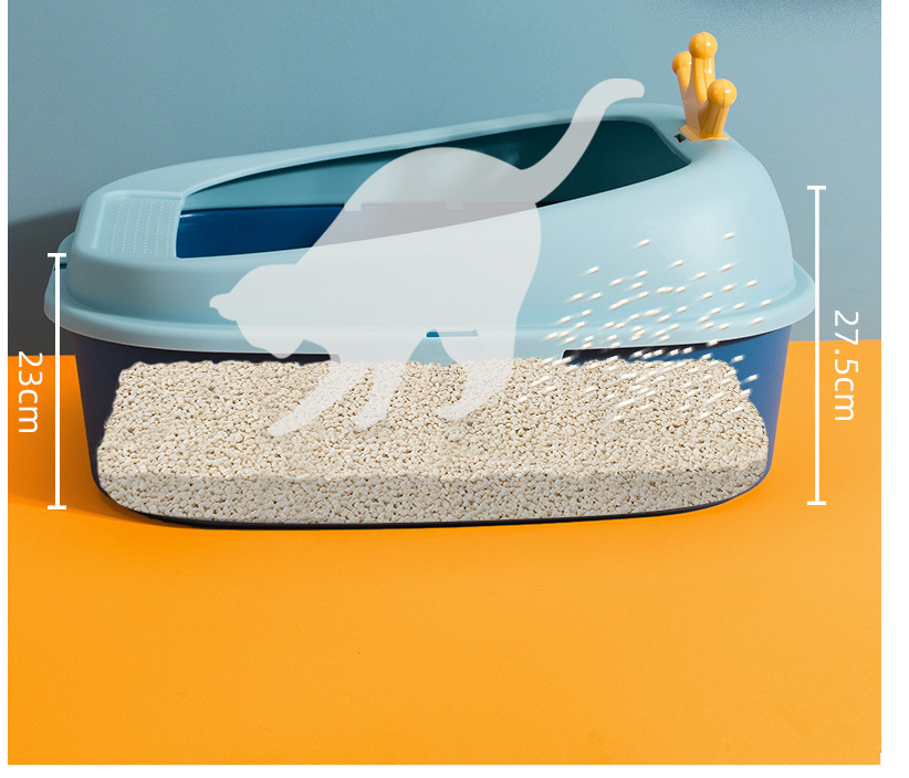 cat litter, the latest pet product, deodorizes and cleans dust cat litter box