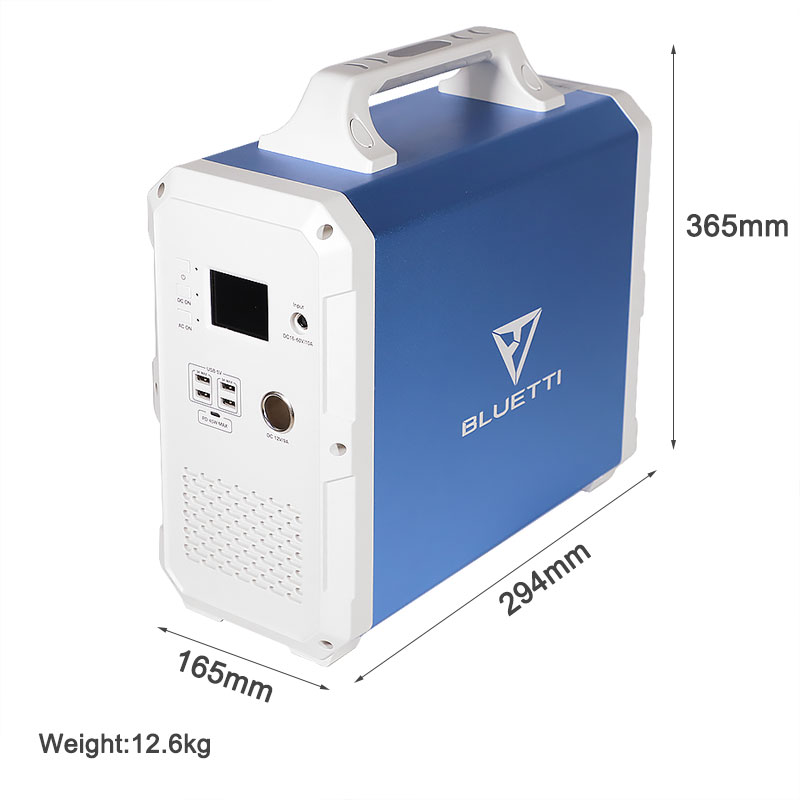1000W Solar Power Charging Station For Ev Charger Power Bank Station Tank