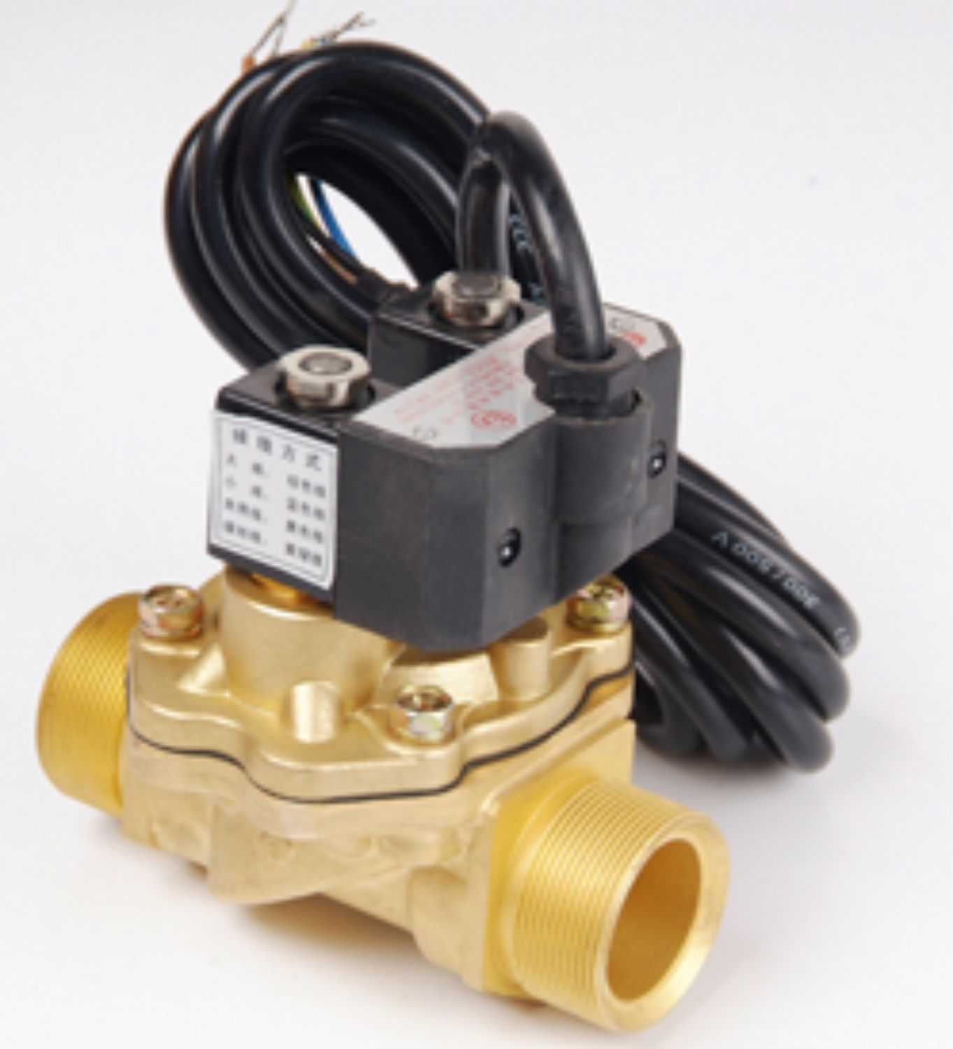 solenoid valve for fuel dispenser