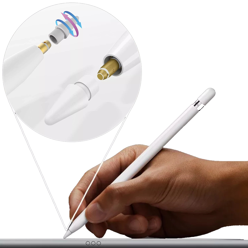 Лидер продаж на Amazon, Запасной наконечник, Запасной наконечник для Apple Pencil, для iPad Pro, стилус, ручка для сенсорного экрана, наконечники, аксессуары