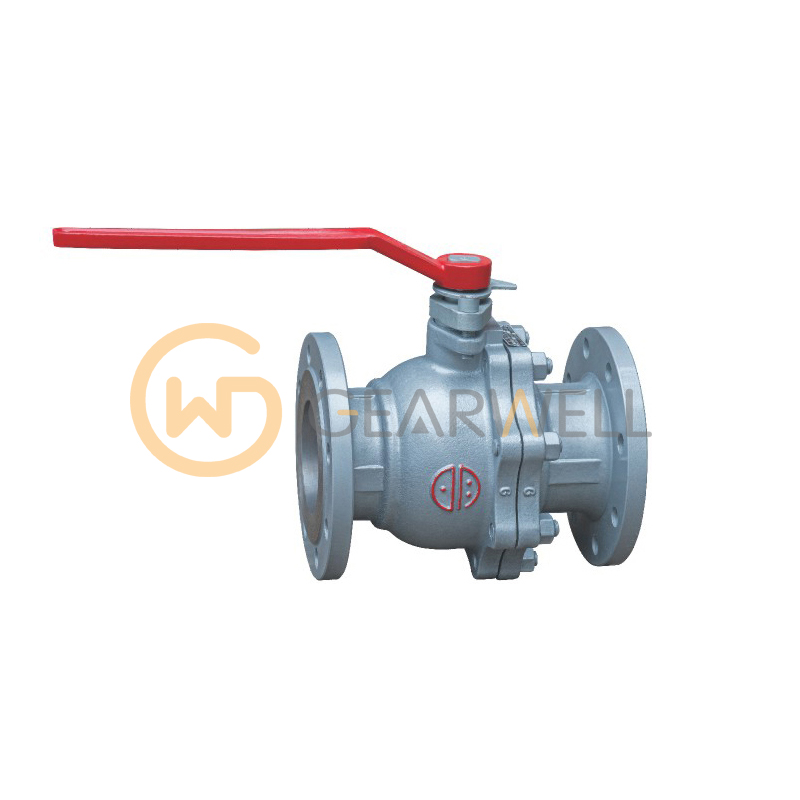Металлический герметичный плавающий шаровой кран WCB/13Cr WCB/304 WCB/316 CF8 CF8M