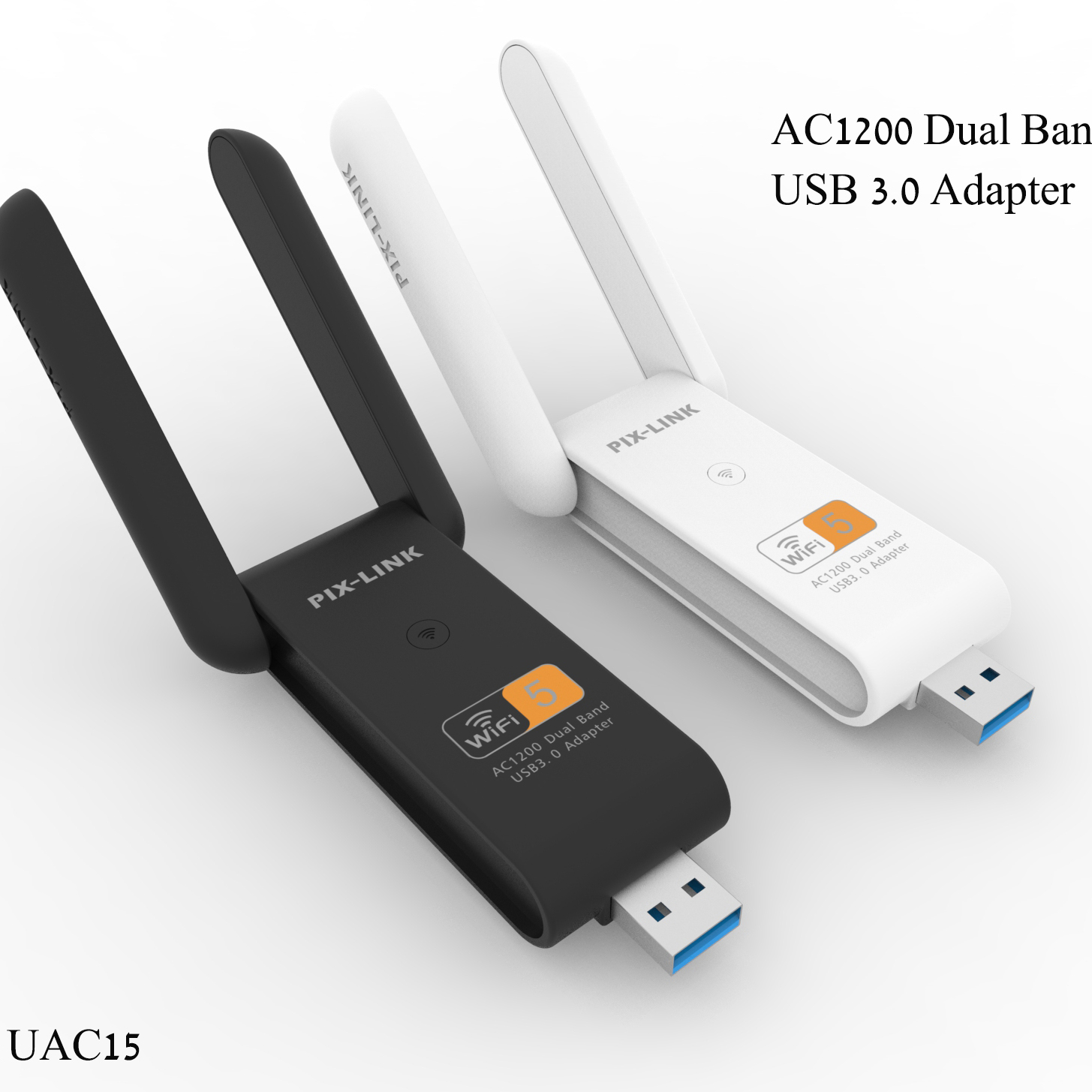 PIXLINK LV-UAC15 Высокое качество 1200 м USB3.0 адаптер Двухдиапазонная беспроводная сетевая карта
