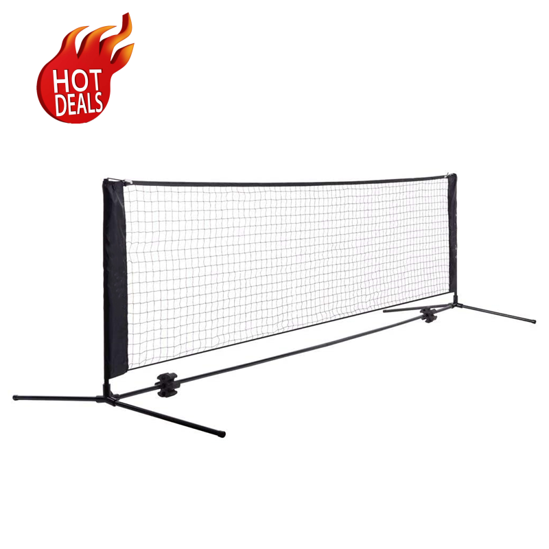 TN01A Low Price Free Standing Professional Court Beach Portable Practice Training Badminton Soccer Tennis Net