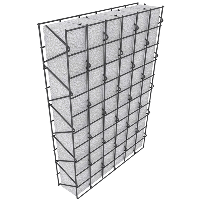 3D EPS металлическая сетчатая панель