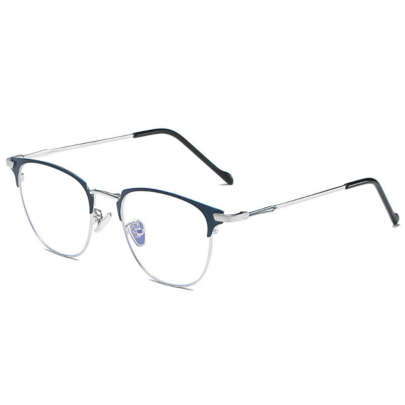 Оптовая продажа, очки Gafas для компьютера с защитой от излучения, роскошные металлические оправы, очки с защитой от синего света