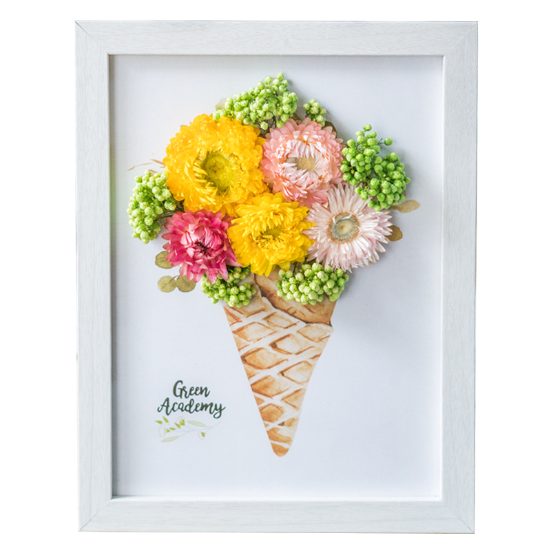 custom sample The true eternal flower Photo frame dry flower Adornment picture 15*20cm A gift for your Girlfriend