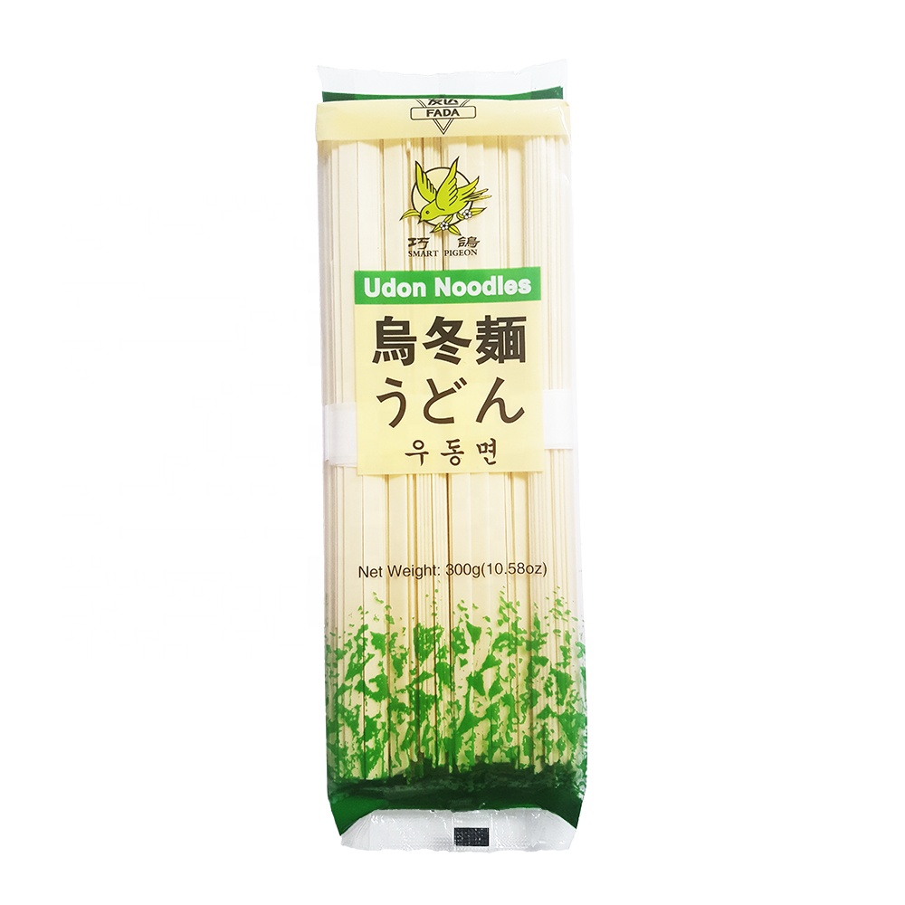 BRC  300g dried wholesale top white  Udon  noodles Korean  food