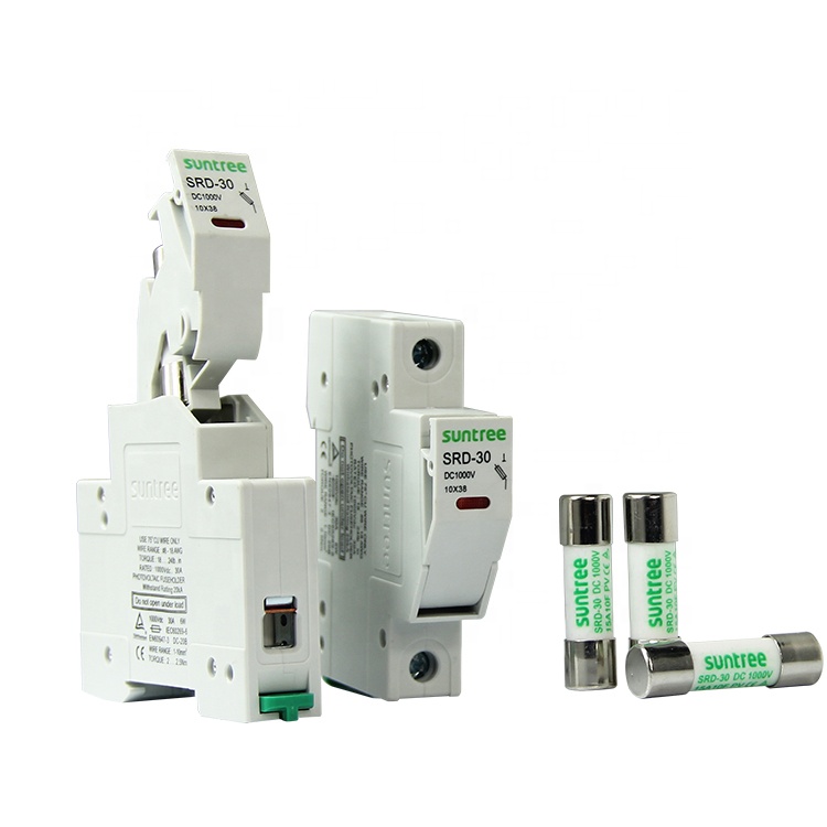 SRD-30 Price List Ceramic Fuse Holder DC 1000V 16A Thermal Fuse Base CE Approved