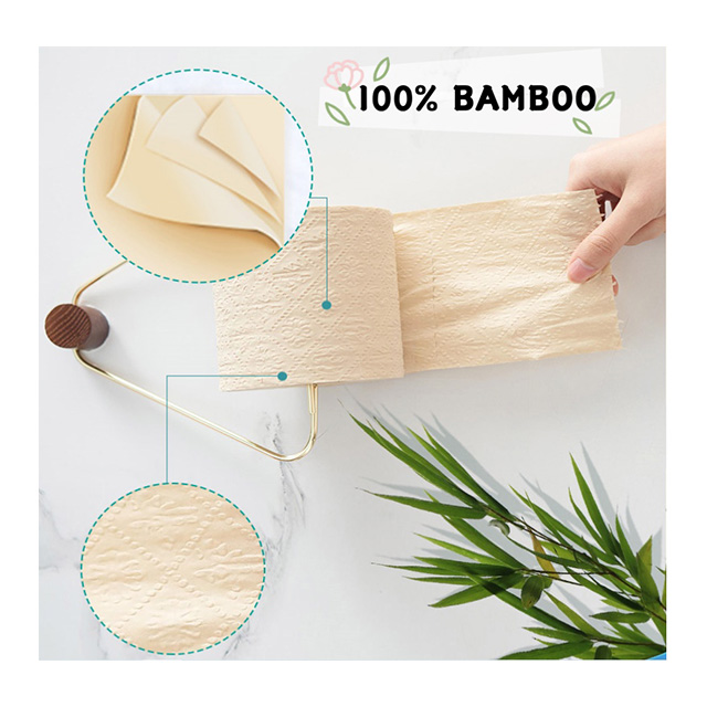 BABO 3 слоя true color бамбуковый держатель для туалетной бумаги unbleached органические держатель для туалетной бумаги