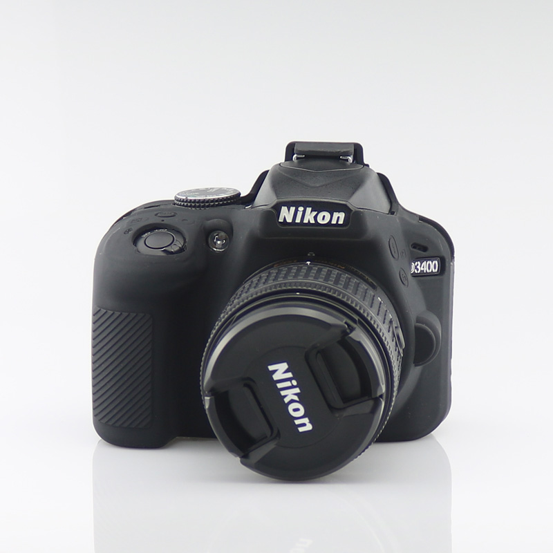 Силиконовый резиновый защитный чехол для цифровой камеры Nikon D3400