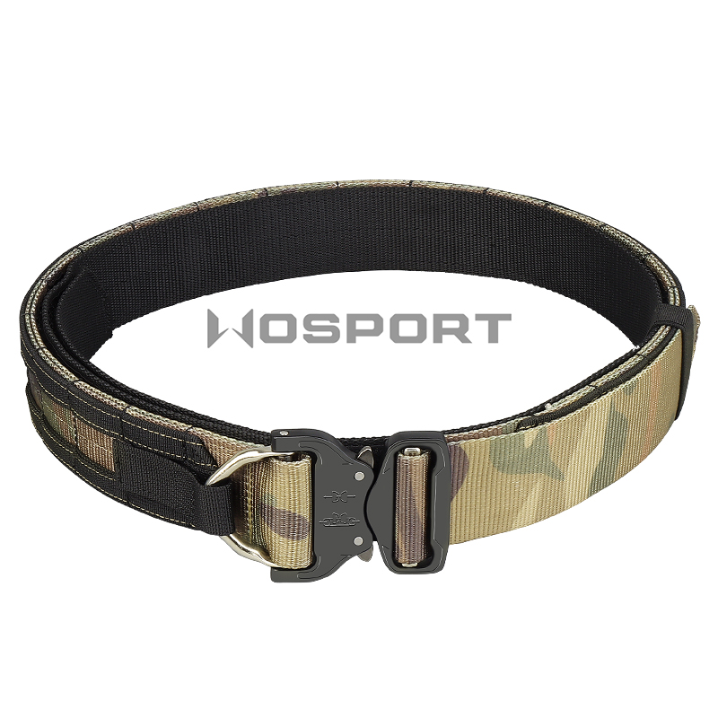 Новый нейлоновый быстросъемный ремень Wosport с пряжкой из сплава с тактическим жилетом и различным тактическим оборудованием для страйкбола
