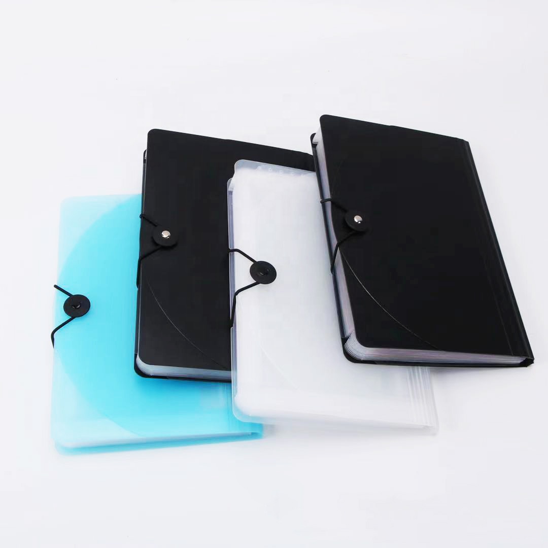 Customized Logo Luxury Personalized Office Document Organizer Wholesale Expanding File Folder