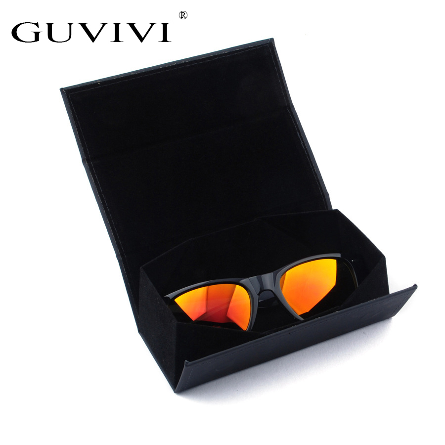 Guvivi, модные тканевые складные упаковочные коробки для солнцезащитных очков с пользовательским логотипом