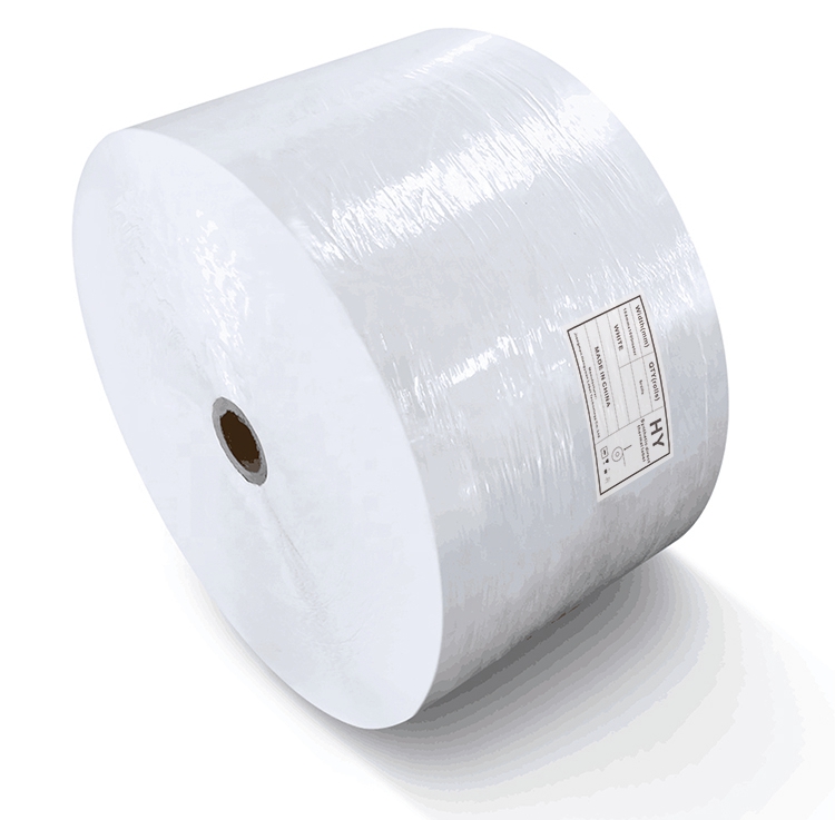 Self Adhesive Label Paper Jumbo Roll Raw Material Direct Thermal Paper Jumbo Label Roll