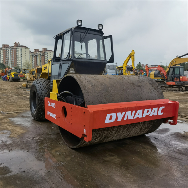Used Dynapac CA301D Second Hand Construction Equipment Machine Dynapac Road Roller
