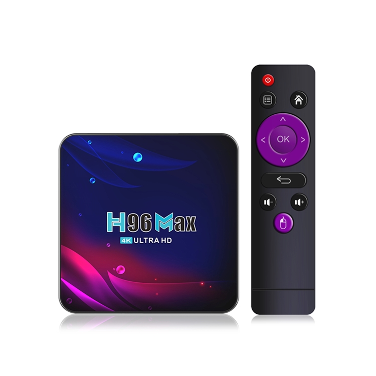 2021 новейший Android 11 ОС Декодер каналов кабельного телевидения H96 Max V11 RK3318 Quad Core 4K смарт-ТВ коробка двухполосный WIFI OTT ТВ ящик медиа плеер