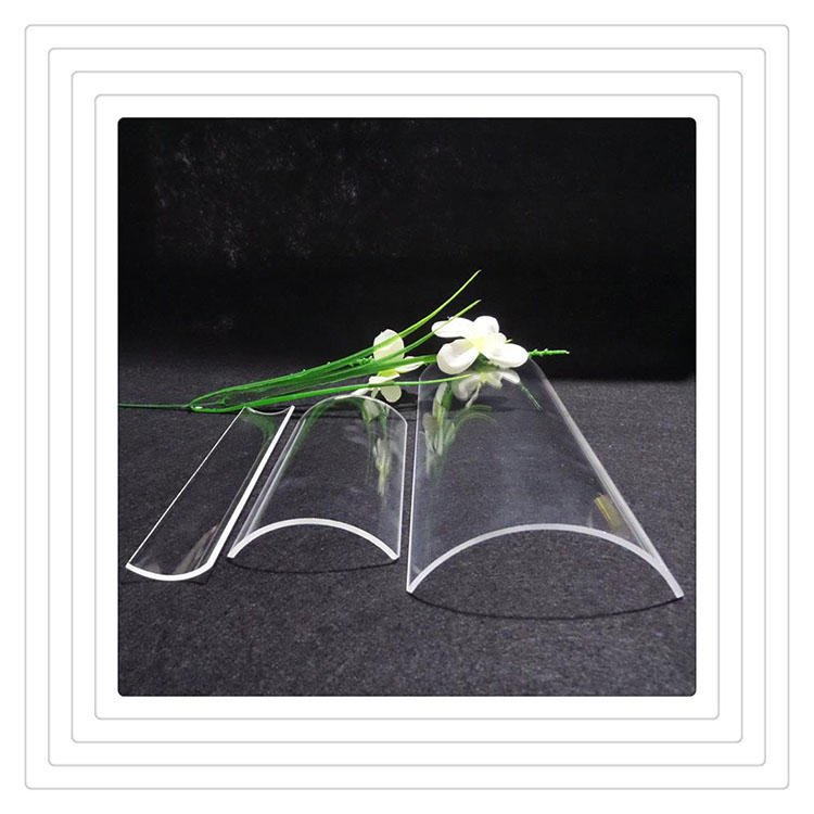 High temperature and corrosion resistance transparent abrasive quartz glass plate/quartz glass tile/arc glass plate wholesale an