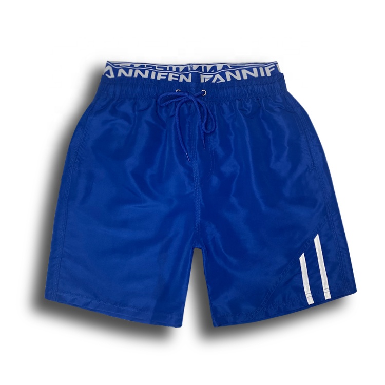2021Best Selling Double Waist Strips Soft Boardshorts Men Shorts Casual Plain Waterproof Custom Summer Sport