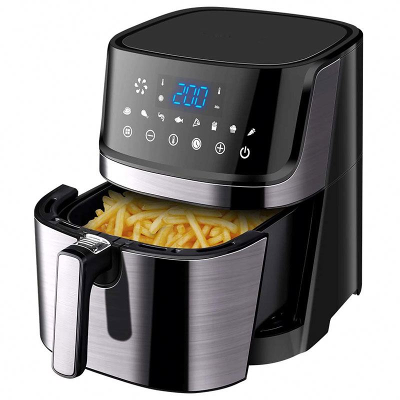 Droshipping Digital 5.5L Air Fryer Factory price CE CB ETL certificated manual control mini 2L home air fryer