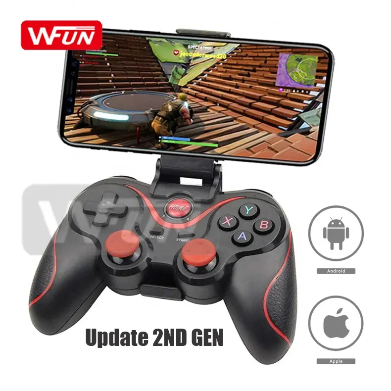 Hot Wireless Cellphone Joystick Game Controller PS3 Gamepad Pubg Game Pad For PC IOS Android TV Desktop