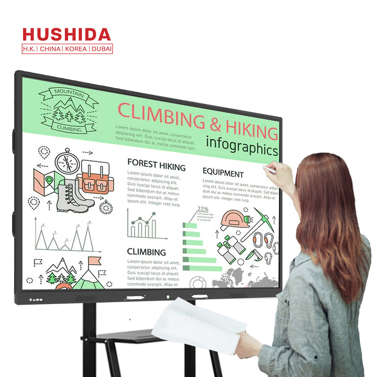 2021 hushida 55 дюймов высокой четкости ЖК-в-одном: высокотехнологичная интерактивная доска