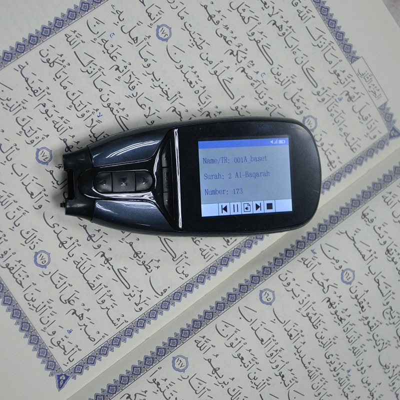Islamic Ramadan Gift LCD Screen Word by Word Voice The Holy Al Quran Reader Reading Talking Learning Pen