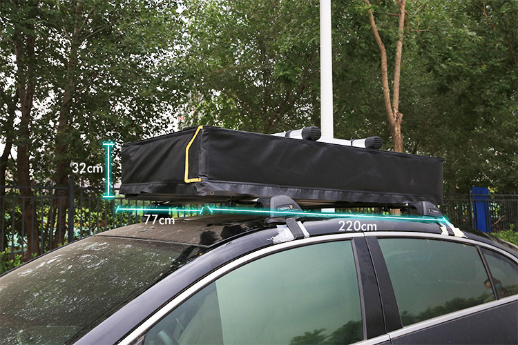 Надувной мягкий чехол на крышу Tienda SUV Camping Tienda de campana en la azotea para coche