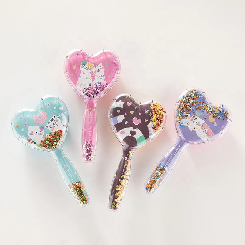 Couple Hair Comb Heart-shaped Bridal Headpiece Wedding Hair Accessory