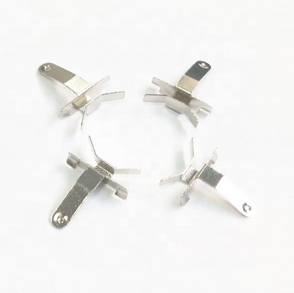 OEM Metal AG10 Electrical Steel Metal Flat Spring Grounding Contact Battery Terminal Clip