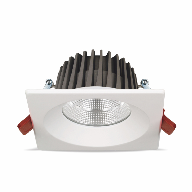 Hot selling COB LED Ceiling Lighting Die Casting Aluminum IP20 Recessed square Led Downlight indoor down light