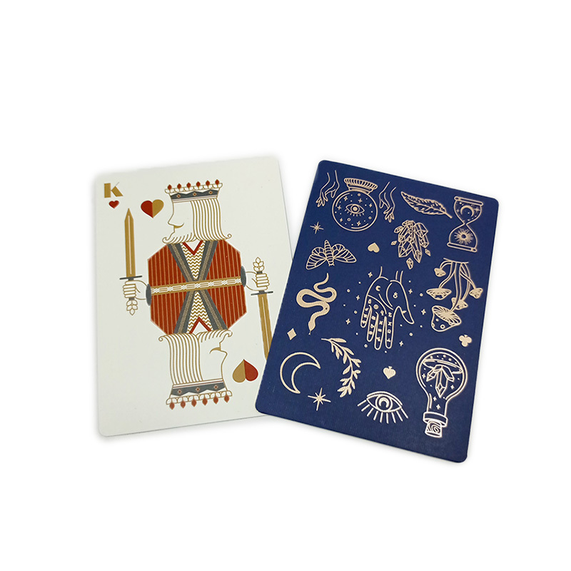 Custom Personalized Waterproof PVC Poker Playing Cards with Custom Logo in Colorful Plastic Box