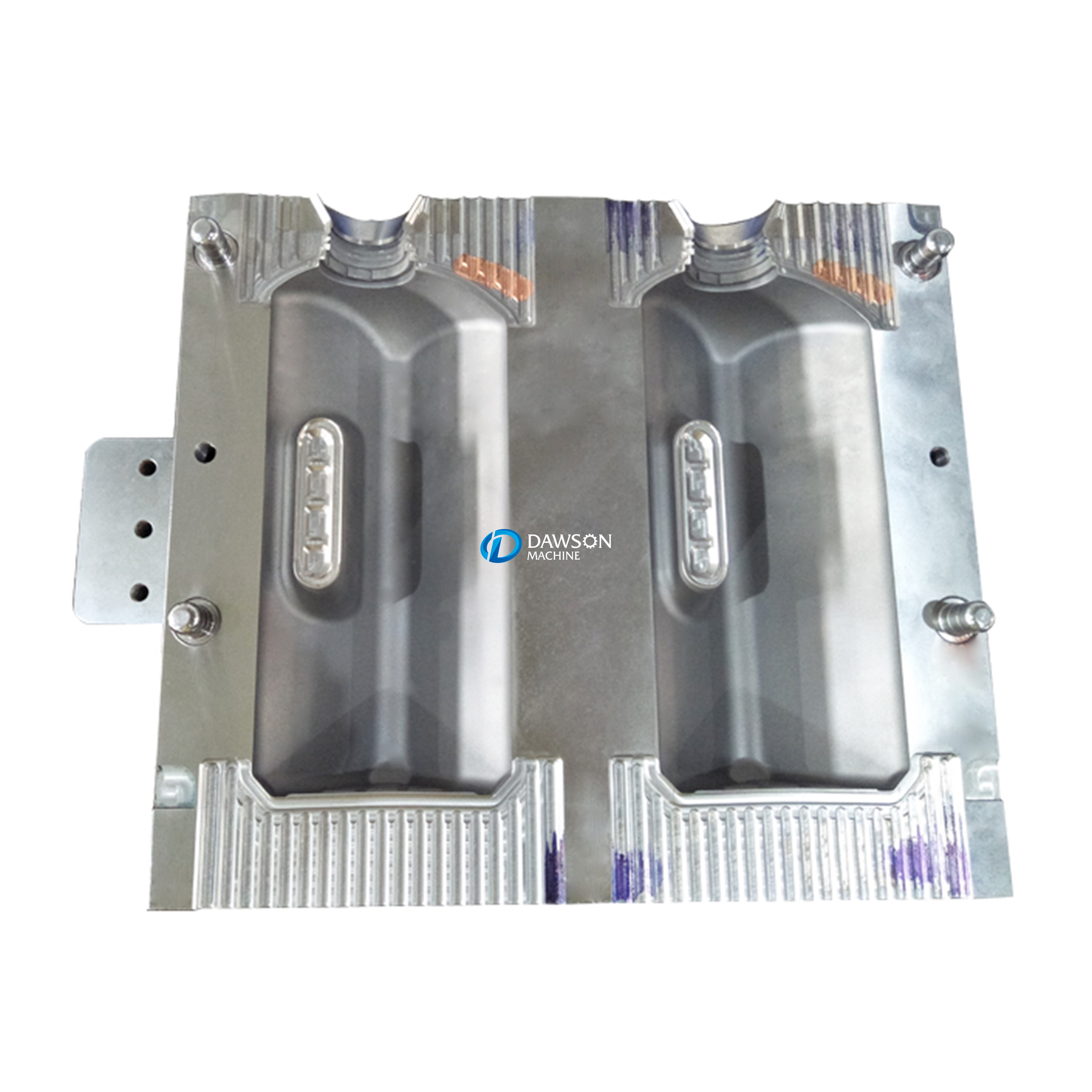 Plastic square bottle with handle custom mould brand upscale blow molding mold