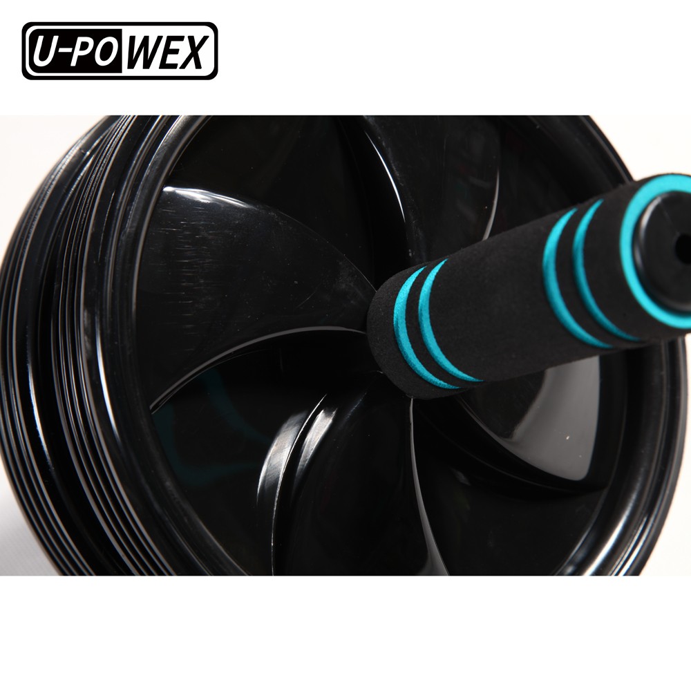 U-POWEX Ab, оборудование для фитнеса, тренажерный зал, Тренировка мышц, двойной ролик для упражнений ab