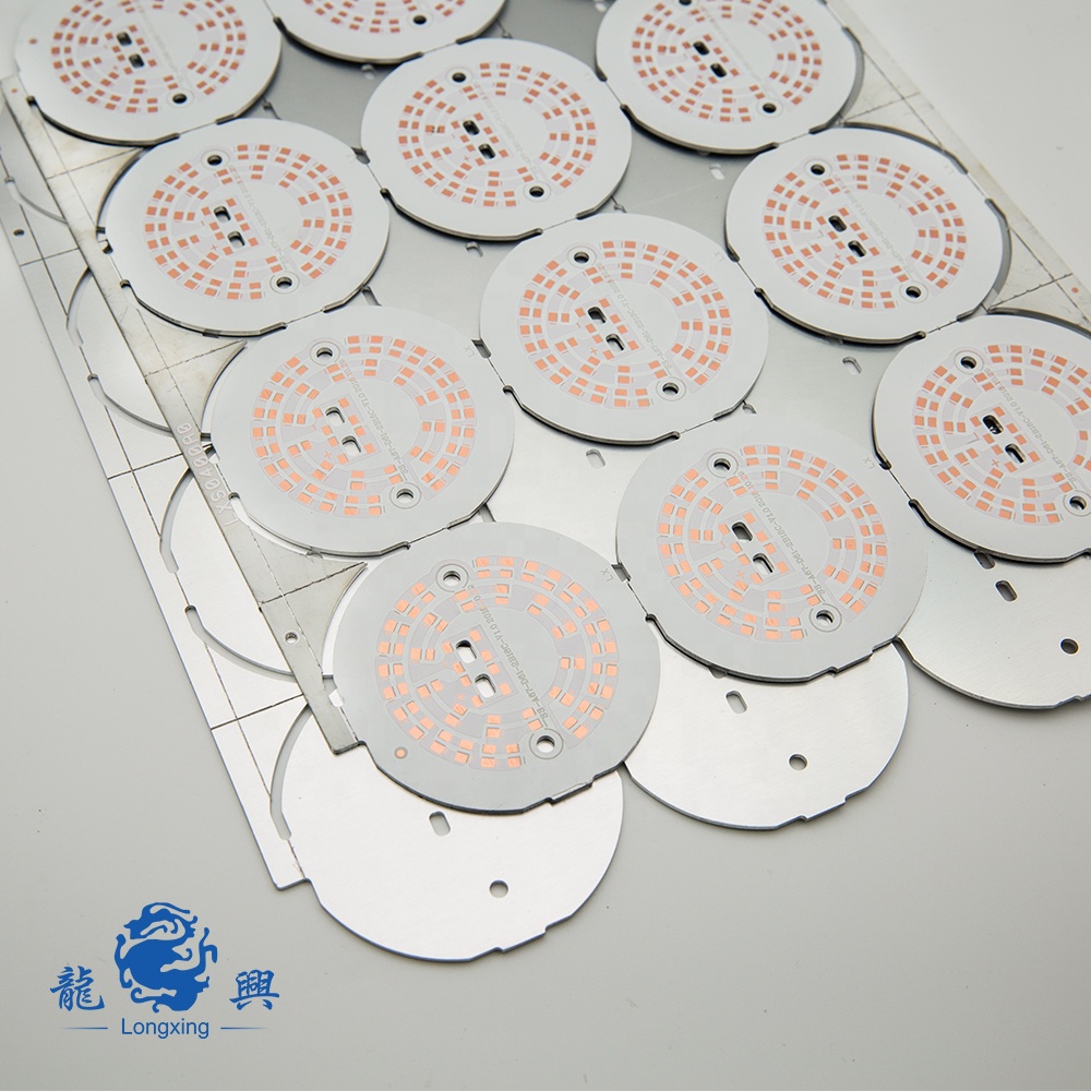 Fr4 ccl pcb медный pcb лист для светодиодного освещения Светодиодная трубка pcb