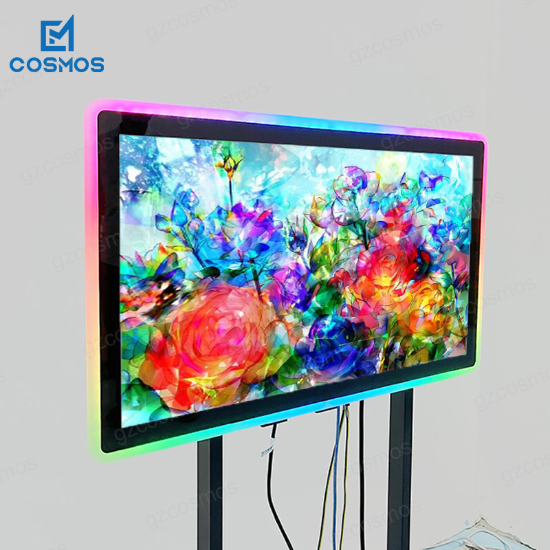 Capacitive 19 / 21.5 / 27 / 32 / 43 / 55 Ir Curved Monitor Inch Touch Screen For Skill Game Machine Cabinet