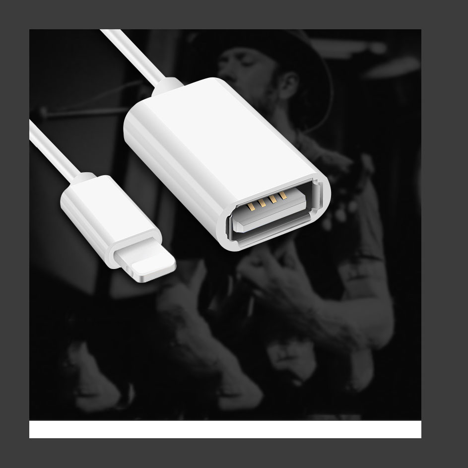 Кабель Lightning usb otg для iphone ipad