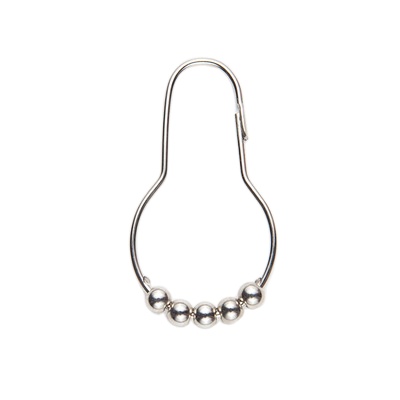 Factory Low Price Wholesale Thickened Lucky Gourd Shaped Ball Shower Curtain Hook Curtain Metal Gourd Hook