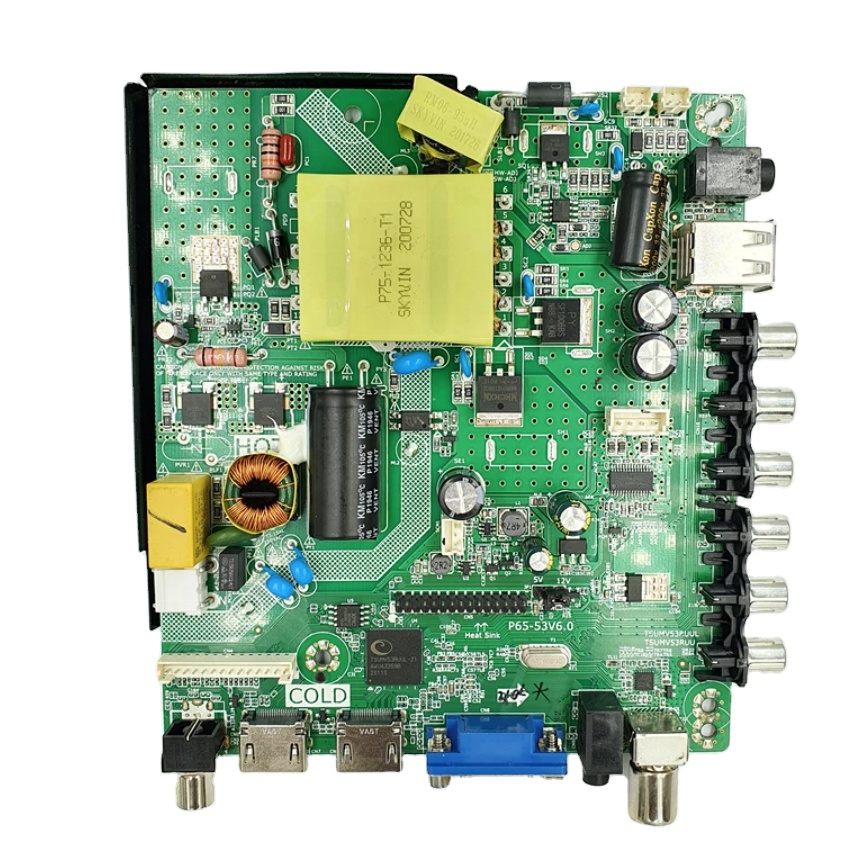 Universal TV Mainboard P65-53V6.0 4L for TV 35.5inch ~ 55inch 45W
