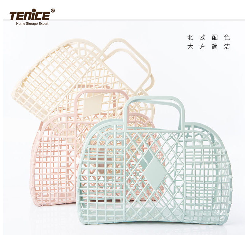 Пластиковая подвесная сумка для хранения фруктов и овощей Tenice оптом