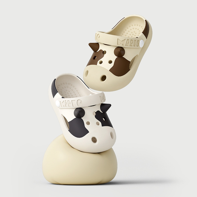 Clog Slipper Baby Kids Clog Boys Custom Cute Cow Shoes Outdoor Stock Casual wholesale kids sandals girls Sandals for children