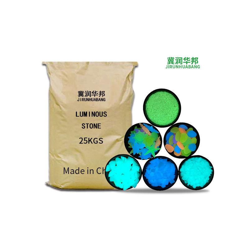 Colored Luminous Gravel for Landscaping Glowing Paving Stone Absorb Light Glow in the Dark Marble Rocks Gardens Pebbles Walkway