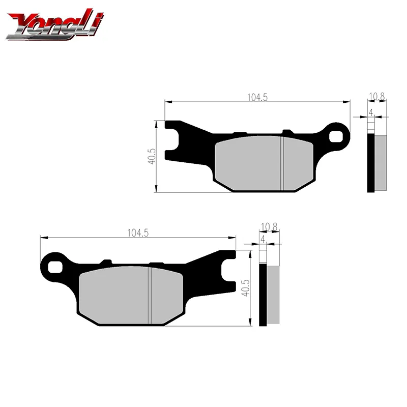 Новый F273 диск pad тормозной мотоцикл