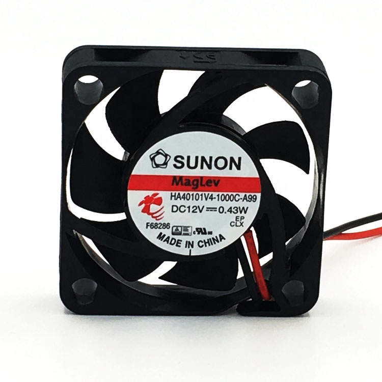 Стандартный SUNON 4010 осевой вентилятор, sunon, 40x40x10 мм 12v вентилятор охлаждения, 40x40, небольшой осевой DC 12V HA40101V4-1000C-A99
