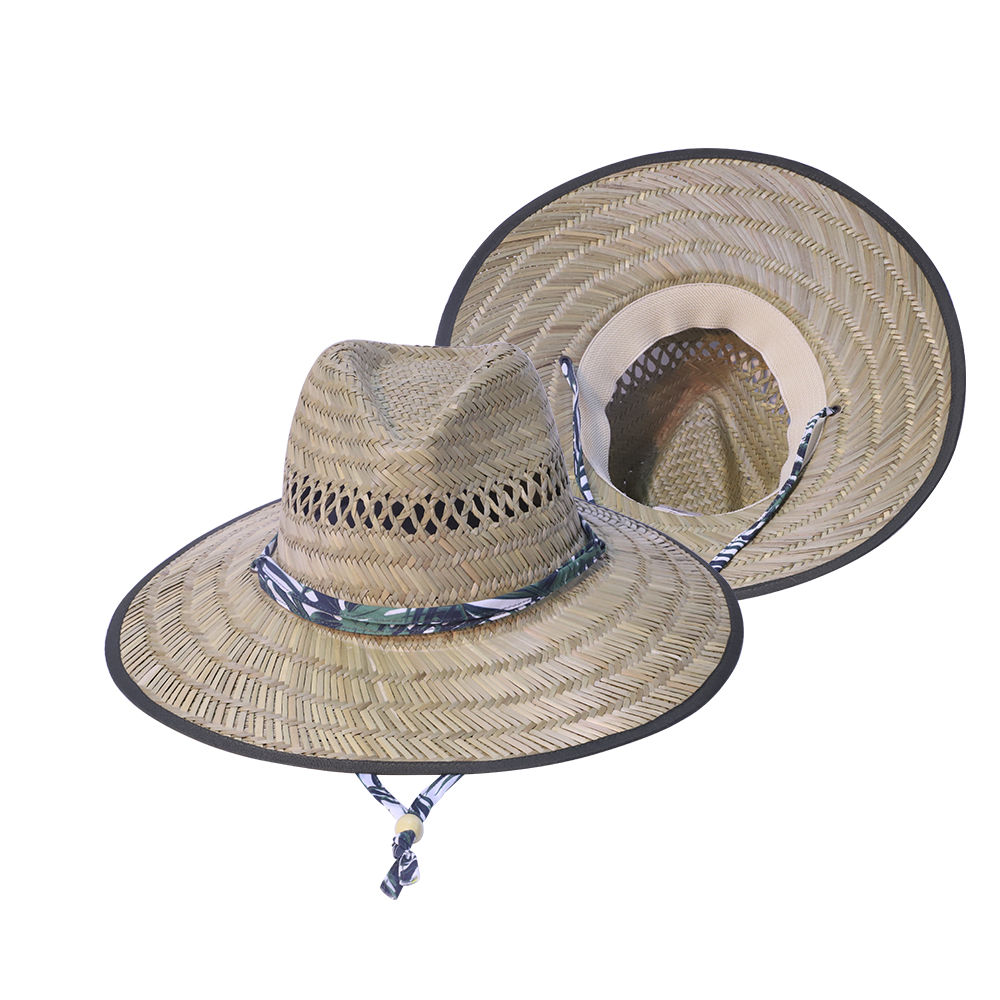 Оптовая продажа, натуральные соломенные Панамы унисекс lifeguard, Панама sombrero, мексиканская lifeguard, соломенная шляпа, Панама