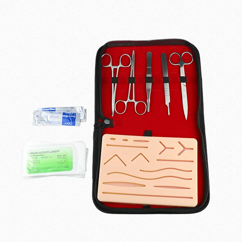 Suture Training complete kit de surgical suture practice kit suture Training Kit Pad for medical students training