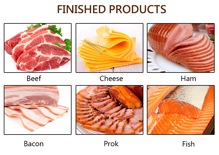 Automatic frozen meat slice slicer mutton beef roll cutter machine bacon slicing sausage cutting  machine