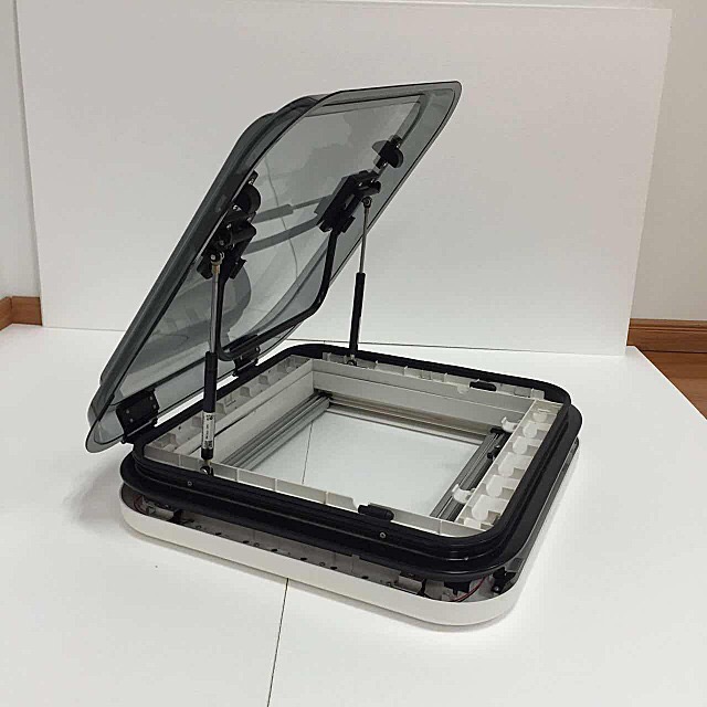 800*500 мм RV skylight, вентиляционные отверстия для домов на колесах/прицепов/кемперов, с двойным остеклением