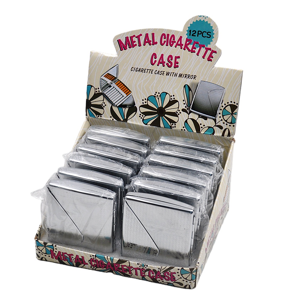 Promotional Metal Cigarette Case Customized Logo,14pcs capability TC4047